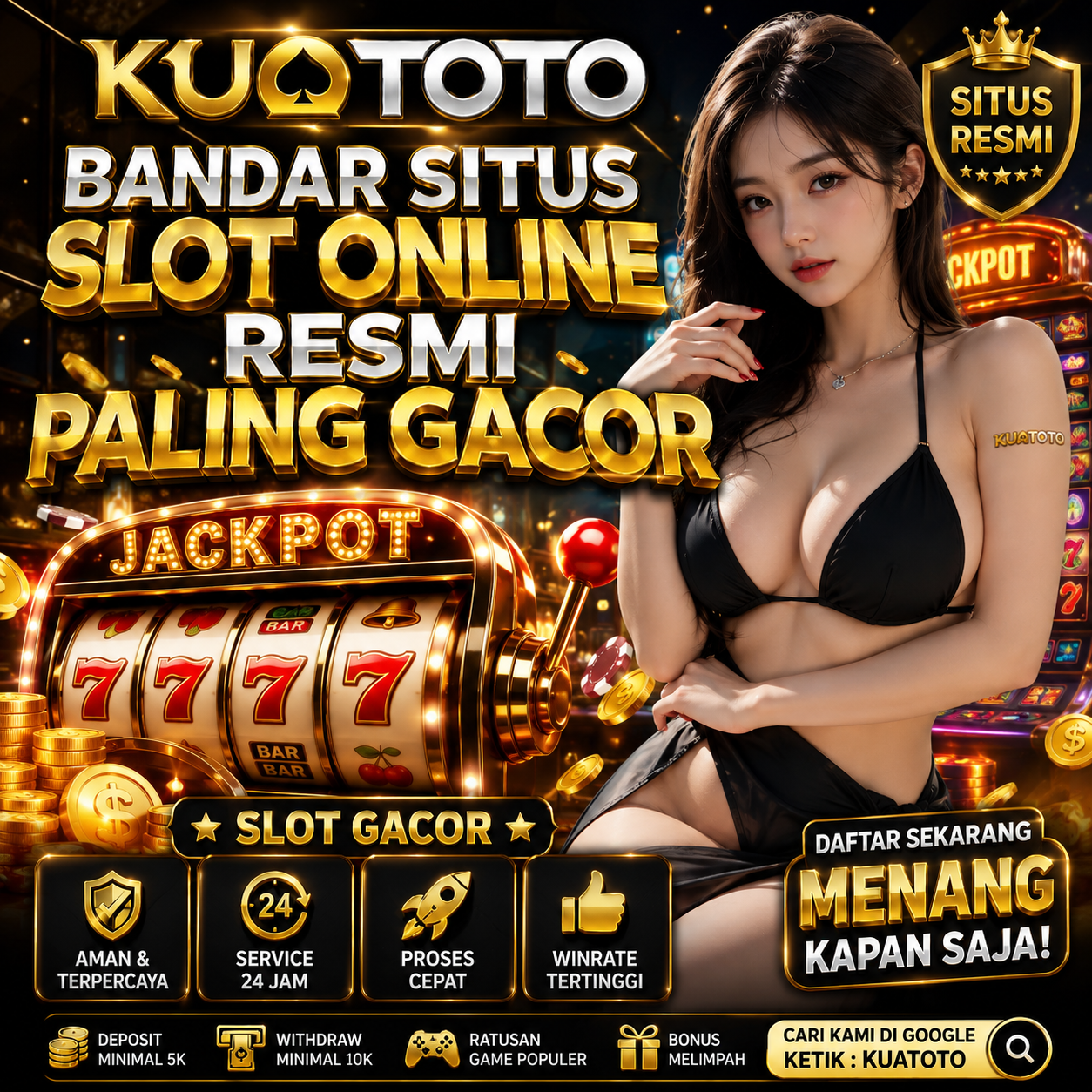 KUATOTO| Bandar Berlisensi Slot Gacor Dan Dewa Toto Slot Gaming Resmi Dan Terpercaya